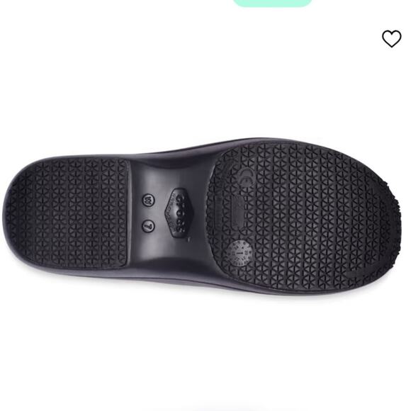 CROCS Women’s Neria Pro ll Slip-Resistant Work Clog. Black/Red interior. Size 9 - Picture 12 of 13